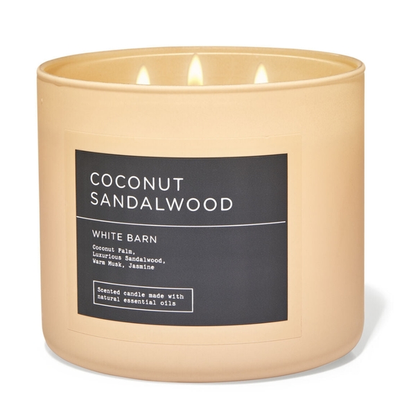 Bath & Body Works Other - 🥥COCONUT & SANDLEWOOD Bath & Body Works 3-wick 🥥